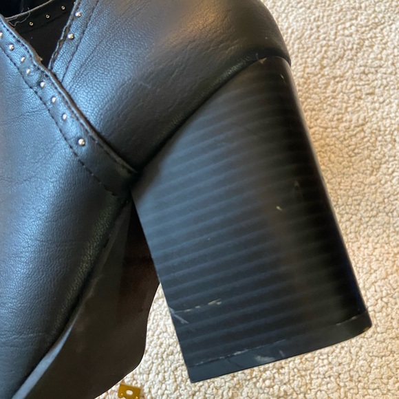 🌸 George 🌸  black chunky heels - Picture 5 of 9